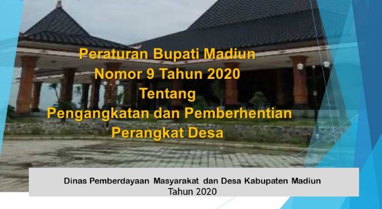 Kelengkapan Persyaratan Administrasi Bakal Calon Perangkat Desa Sesuai Perbub Madiun No.9 Tahun 2020