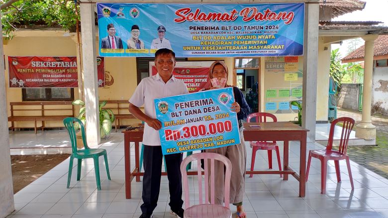 Sebanyak 29 KPM Menerima BLT Dana Desa Periode Januari 2024