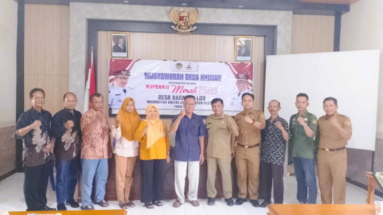 Musyawarah Desa Khusus Digelar Untuk Pembentukan Koperasi Desa Merah Putih
